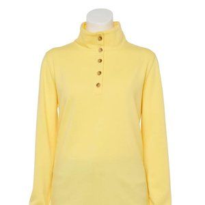 CROFT AND BARROW - PSX - LIGHTWEIGHT YELLOW PULLOVER